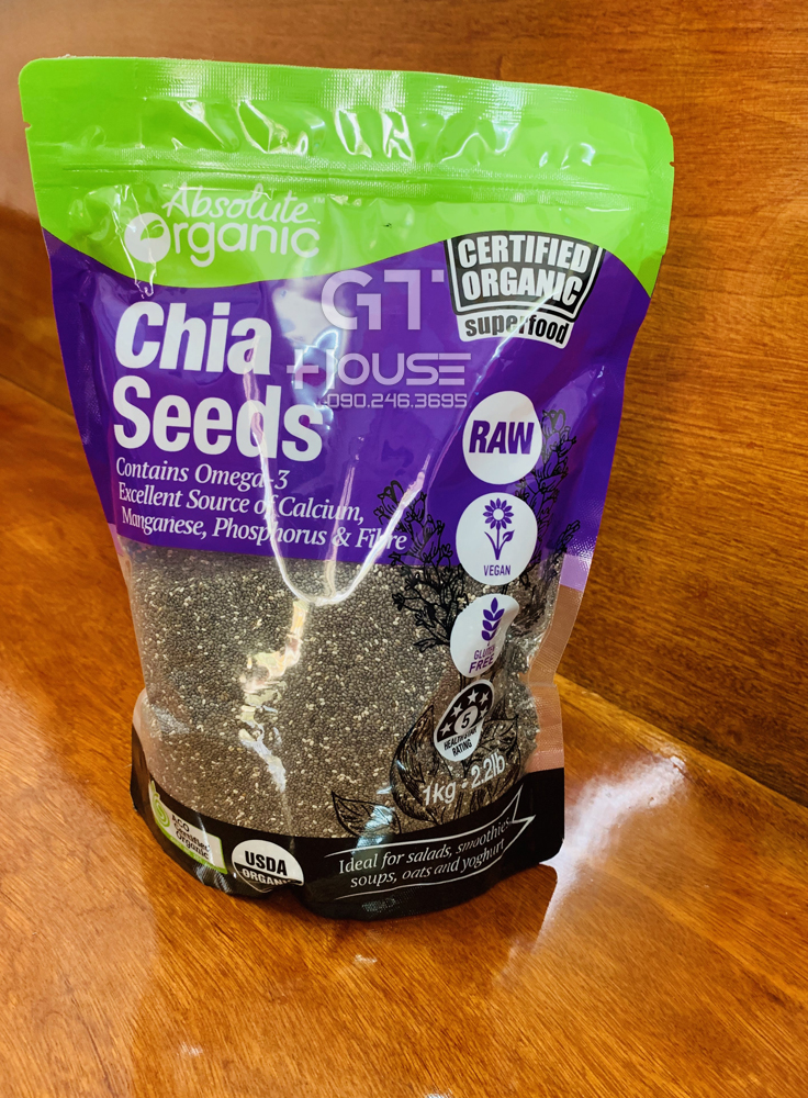 Chia Seeds High In Omega 3 Organic